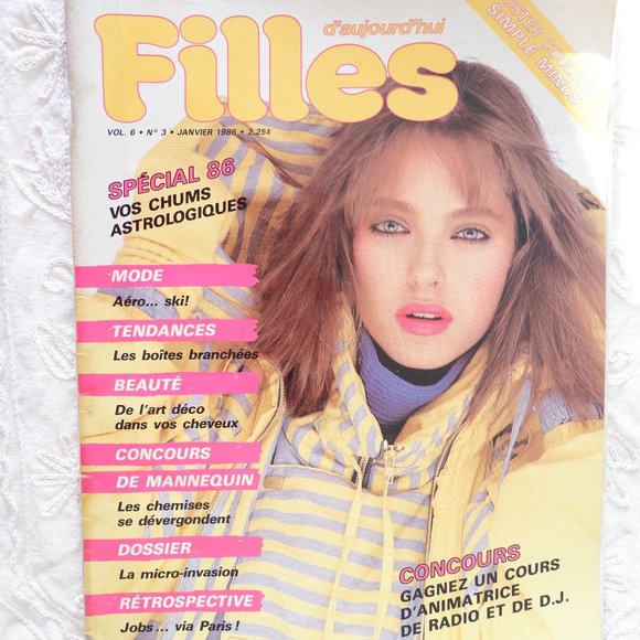 💖 Filles d'aujourd'hui - Janvier 1986 💖 - Picture 1 of 8